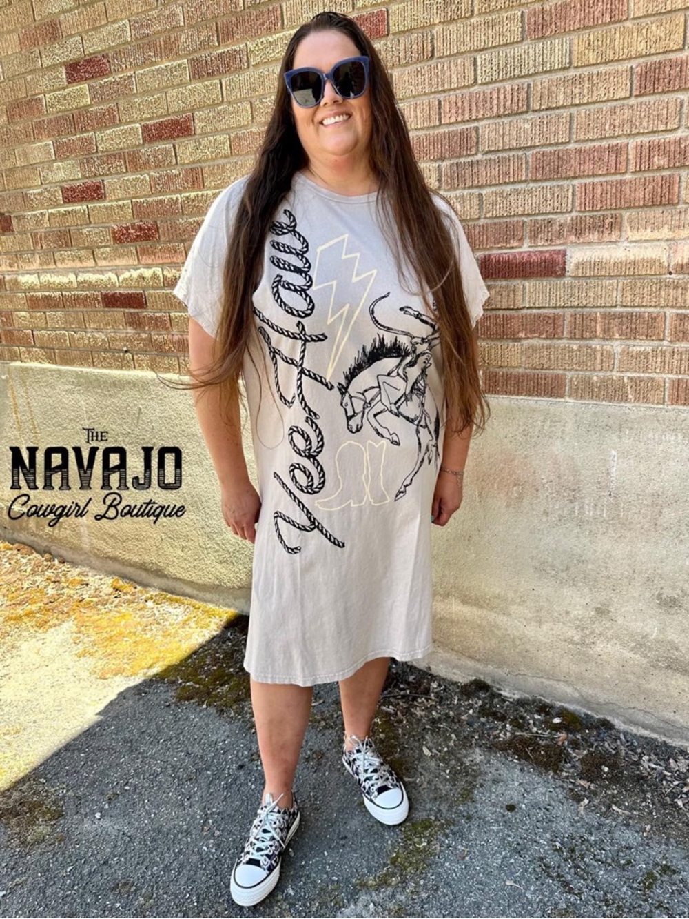 NWT Yee Haw Western Maxi Dress